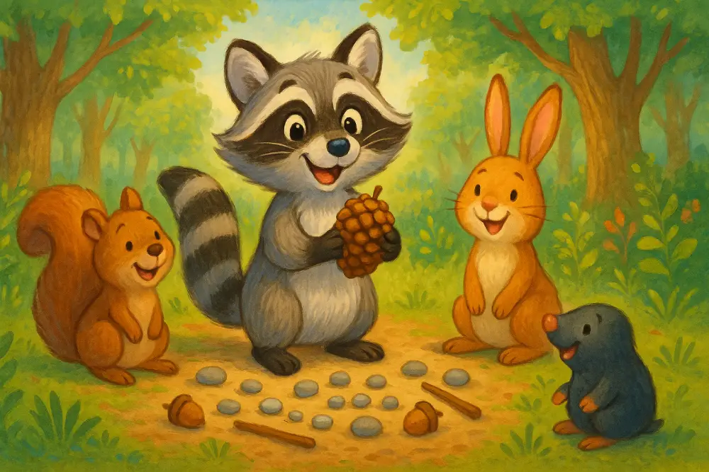 The Raccoon Who Invented a New Game