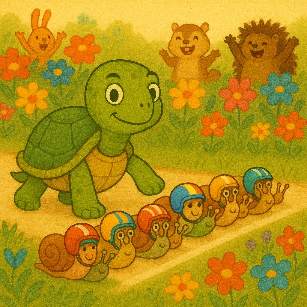 The Turtle Who Could Race Snails