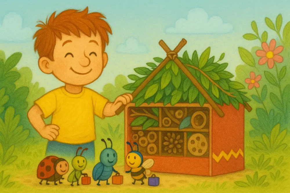 The Boy Who Built a Bug Hotel