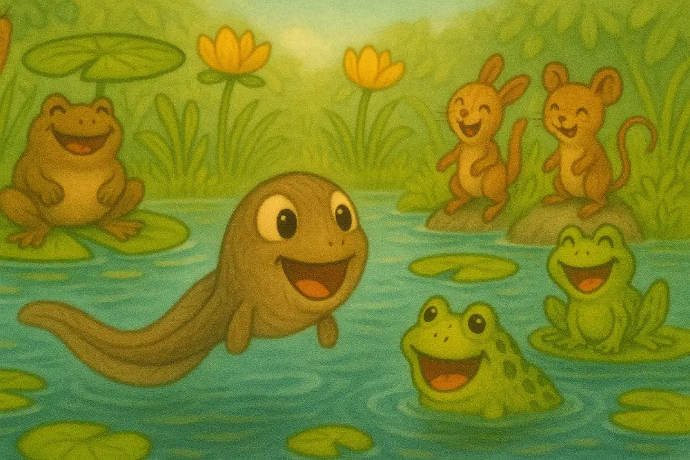 The Tadpole Who Could Talk Before Swimming