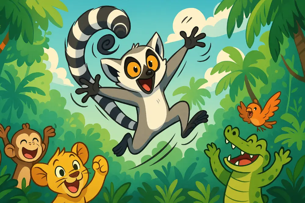 Lemur’s Leap: A Silly Escape in the Jungle