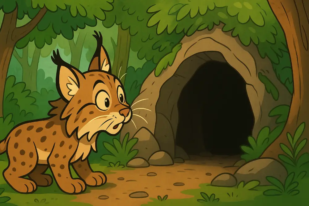 Lila the Lynx and the Secret Cave