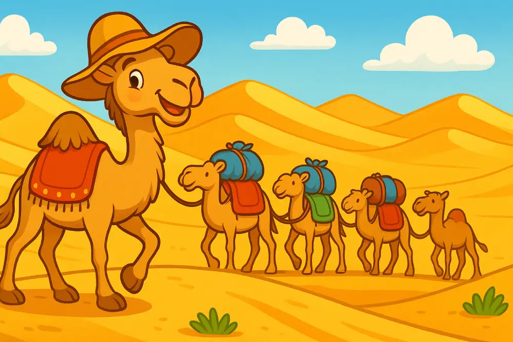 Carl the Camel’s Comical Caravan