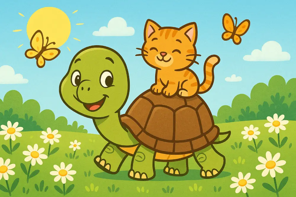 The Tortoise and the Lost Kitten