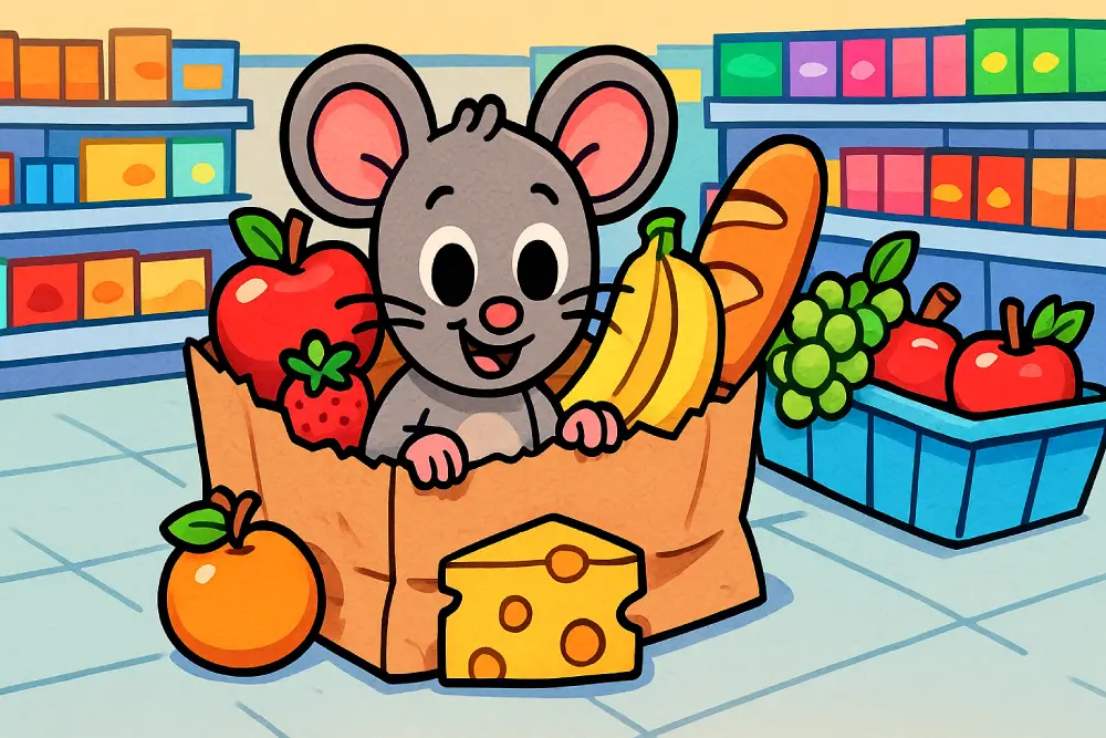 Milo the Mouse and the Great Grocery Adventure