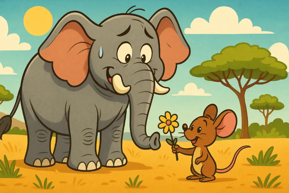 Ellie the Elephant and the Teeny-Tiny Hero