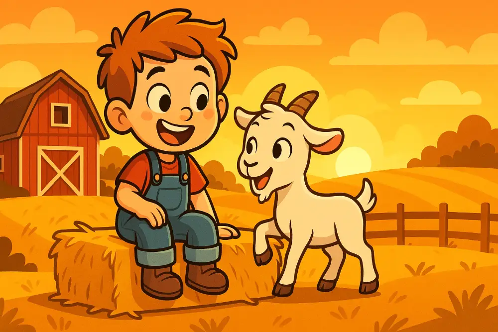 The City Kid and the Giggly Goat