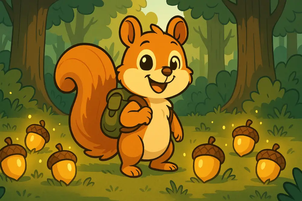 Sammy the Squirrel’s Nutty First Adventure
