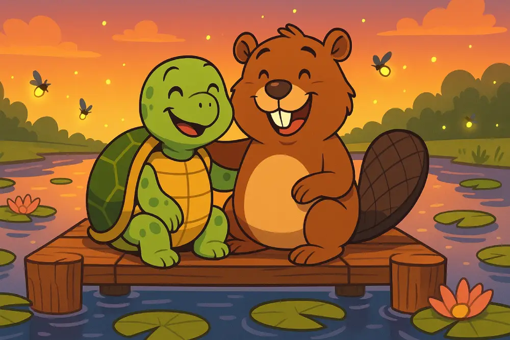 Toby the Turtle and Benny the Beaver’s Pond Problem
