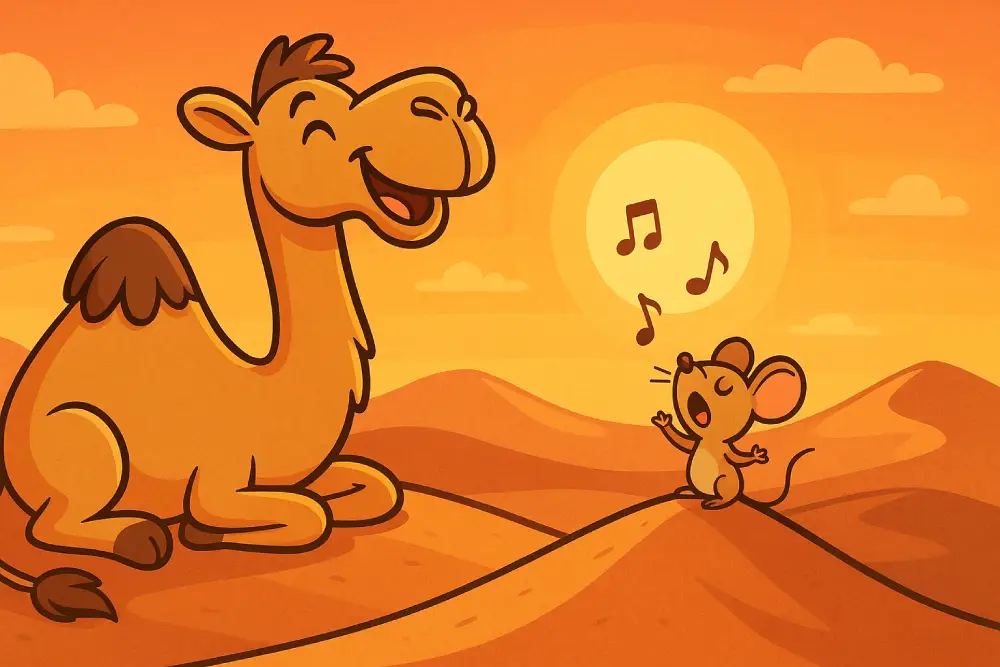 Colin the Grumpy Camel and the Singing Desert Mouse
