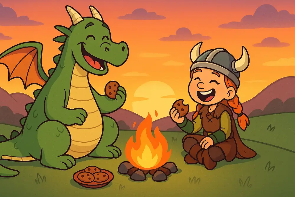 Draco the Dragon and the Brave Little Viking