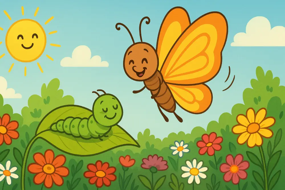 Carl the Hungry Caterpillar’s Big Transformation