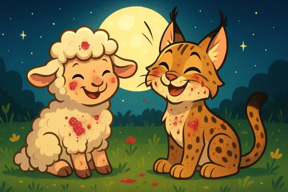 Lamb and Lynx: The Unlikely Adventure Duo