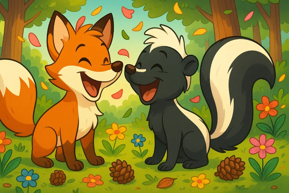 The Fox, The Skunk, and the Smell of Friendship