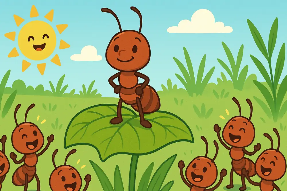 Andy the Ant and the Giant Leaf Dream