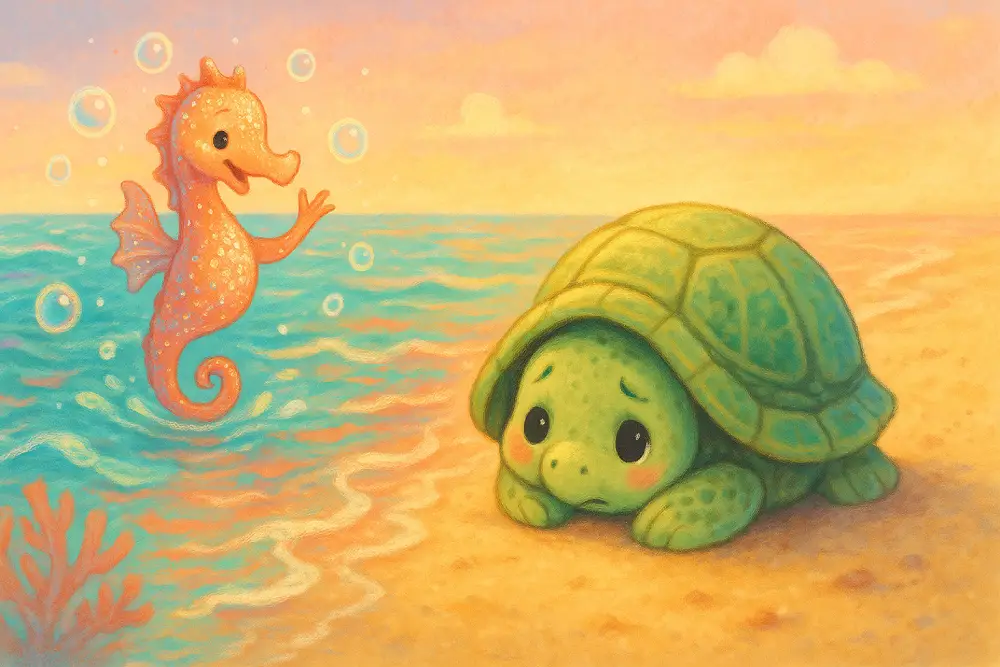 Shy Shelly and the Big Blue Adventure